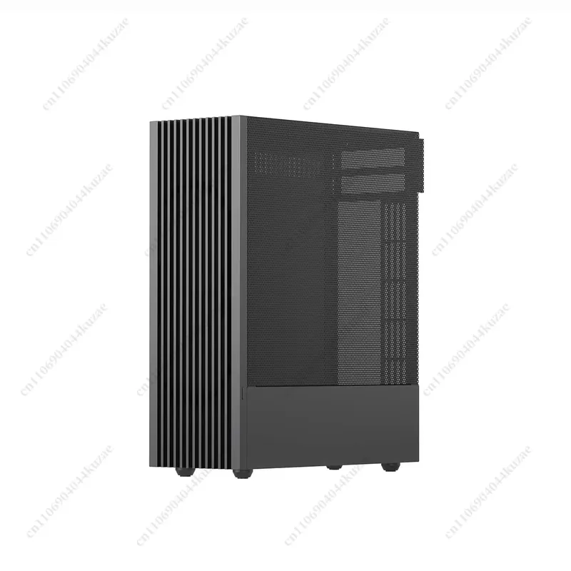 Sff Mini Itx Cnc Aluminum Chassis - Mini ITX対応CNC加工アルミニウム製シャーシ、4.9LコンパクトSFF、Flex ATX対応、ハーフハイトグラフィックカード対応、1U電源ユニット対応、スリムなデスクトップPCケース。